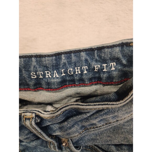 Chaps Jeans Vintage Ralph Lauren  30X30 Blue Straight Fit Denim Pants Mens - Picture 3 of 11